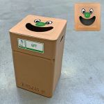 Afvalbak karton SMILE GFT 75L - 37x37x60cm