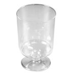 Disposable Plastic Wijnglas 150ml - 60 stuks per doos