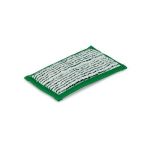 Greenspeed Mini Pad Scrub 16x9cm - Microvezel Wit/Groen