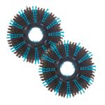 i-mop XL Schrobborstel Blauw Haar - 2 stuks