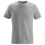 T-shirt Classic Grey Melange Snickers 2502 - maat 2XL 