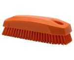 Vikan Hygiëne Nagelborstel Hard Oranje