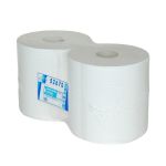 Poetsrol cellulose 1laags 2x700mtr 52670